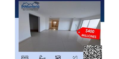 SE VENDE APARTAMENTO EN LA CASTELLANA DE MONTERIA

La propiedad tiene un area de 115 m2, y un valor de venta de $400 mll, consta de habitacion principal con baño interno y vestier, dos habitaciones adicionales con closet, un baño, habitacion del servisio con baño incluido, cocina integral, sala comedor. El edificio cuenta con ascensores, piscina, zona infantil, gimnacio, salon social multiple, planta electrica, terraza cubierta para juegos, sistema contra incendios. Se encuentra ubicado cerca a  centros comerciales, universidades, vias principales, con facil acceso a transporte. 




INMONTERIA ASESORÍAS INMOBILIARIAS DE COLOMBIA
✅ Si desea recibir información adicional o visitar personalmente esta propiedad puede agendar una visita a las siguientes líneas de atención:
* Línea WhatsApp de ventas ? 3205548556 
* Línea WhatsApp de arriendos ? 3233444404

✅ Para ofrecer su inmueble con nosotros puede contactar a las líneas de atención o escribir al siguiente correo electrónico
? inmonteria.inmobiliaria@gmail.com
? www.inmonteriainmobiliaria.com.co ?

? Síguenos en INSTAGRAM y FACEBOOK @inmonteria
https://www.instagram.com/inmonteria/

