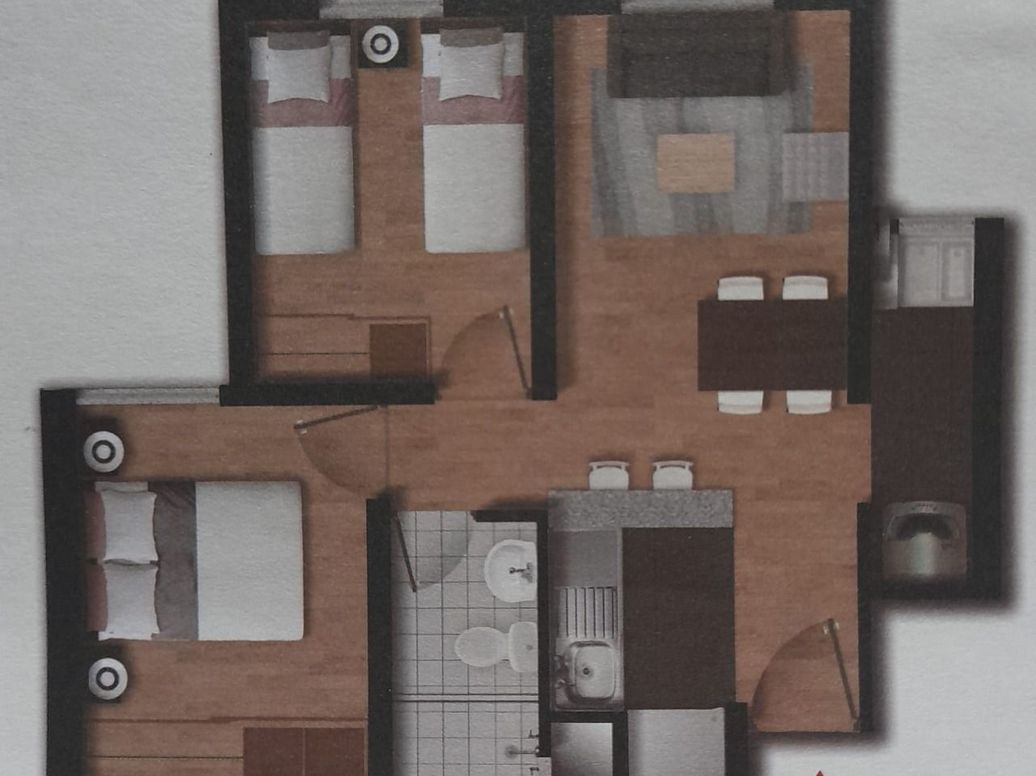 Apartamento de 2 alcobas en venta en Atlanta, Bogotá, 43 m² · foto 12 de 12