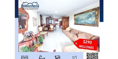 SE VENDE APARTAMENTO EN LA CASTELLANA DE MONTERIA 

El apartamento se encuentra muy bien ubicado cerca a:


 Centro comercial 
 Plaza de la castellana
 Restaurantes
 Tiendas
 Locales comerciales
 Gimnasio
 Cerca a la circunvalar.


La propiedad cuenta con:


 Sala comedor y balcon con vista a la calle
 Cocina integral
 Hall de alcobas
 Habitacion principal con baño y closet
 Dos habitaciones con closet, un baño. 


El edificio cuenta con parqueadero, ascensor, porteria las 24 horas.   



INMONTERIA ASESORÍAS INMOBILIARIAS DE COLOMBIA
✅ Si desea recibir información adicional o visitar personalmente esta propiedad puede agendar una visita a las siguientes líneas de atención:
* Línea WhatsApp de ventas ? 3205548556 
* Línea WhatsApp de arriendos ? 3233444404

✅ Para ofrecer su inmueble con nosotros puede contactar a las líneas de atención o escribir al siguiente correo electrónico
? inmonteria.inmobiliaria@gmail.com
? www.inmonteriainmobiliaria.com.co ?

? Síguenos en INSTAGRAM y FACEBOOK @inmonteria
https://www.instagram.com/inmonteria/

 
