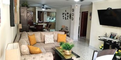 Amplio apartamento en venta, en el sector del barrio El Tabor, Consta de sala, comedor, tres alcobas, la principal con baño y el otro compartido, cocina integral, zona de labores, alcoba de servicio, patio, un parqueadero, sin ascensor, estrato cuatro.

Cerca de zona comercial miramar, bancos, restaurantes, heladerías, servicio de transporte público y Transmetro.

Contamos con alianzas para tramitar,  tu crédito hipotecario, Leasing sin ningún costo. Ten en cuenta el código.

! Para más información, agenda una cita. Te va encantar.¡

Precio negociable.
