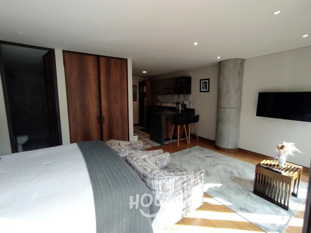Apartamento de 1 alcoba en venta en Centro Administrativo, Bogotá, 38 m² · foto 2 de 11