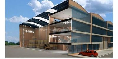 BODEGAS ARRIENDO EN  SIBERIA NUEVA  CON EXCELENTES ACABADOS, PARQUE INDUSTRIAL SOBRE VIA,  AUTOPISTA MEDELLIN, SIN PEAJES, AREA TOTAL DE OCHOCIENTOS CUARENTA  Y CINCO METROS, CON  AREA DE BODEGA DE QUINIENTOS VEINTI CINCO METROS  CUADRADOS ,ALTURA DE DOCE  M, CAPACIDAD DE PISO CINCO TM2 CON CARCAMO, MUELLE A NIVEL SEGUNDO PISO CON OCHENTA METROS Y BAÑO , EN TERCER PISO CIENTO VEINTE M. Y BAÑO , CUARTO PISO CON CIENTO VEINTE M. Y BAÑO ,  CAPACIDAD ELECTRICA CUARENTA Y CINCO KVA,  CONCRETO AFINADO, TECHOS LUCES LED, CERCA A BOGOTA. www.brokerinmobiliaria.com.co