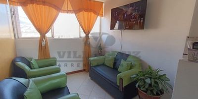 Apartamento ubicado en el sector robledo córdoba, nos ofrece una área de 46 metros, sala comedor, 3 alcobas, 2 closet, cocina semi integral, red de gas, ventanal, piso en cerámica, portería las 24 horas, piso 8 con ascensor, parqueadero propio descubierto, salón social, zonas verdes, paga una administración de $200.000 mensual