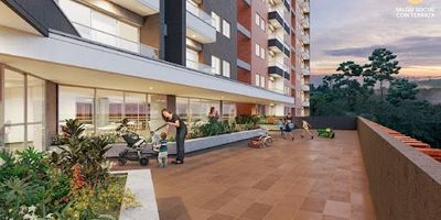 Excelente apartamento cerca a rionegro y medellín, con buenos acabados y amplias zonas sociales como terraza panorámica, zona bbq, cancha múltiple, zona de mascotas, gimnasio, jacuzzi y turco, juegos infantiles y salón social. Alta valorización y en zona tranquila y con hermosa vista. Se hace cesión de derechos. Código abad faciolince apa setenta y cinco cero tres. 