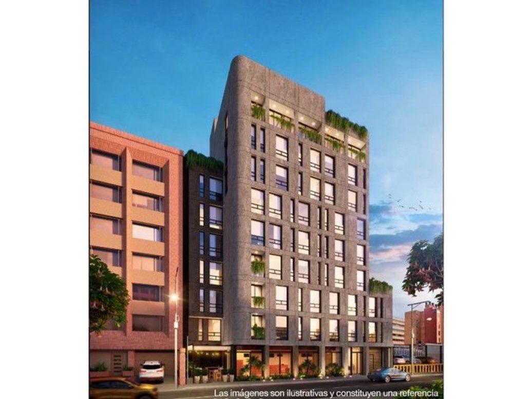 Apartamento de 1 alcoba en venta en Lago Gaitan, Bogotá, 23 m² · foto 10 de 10