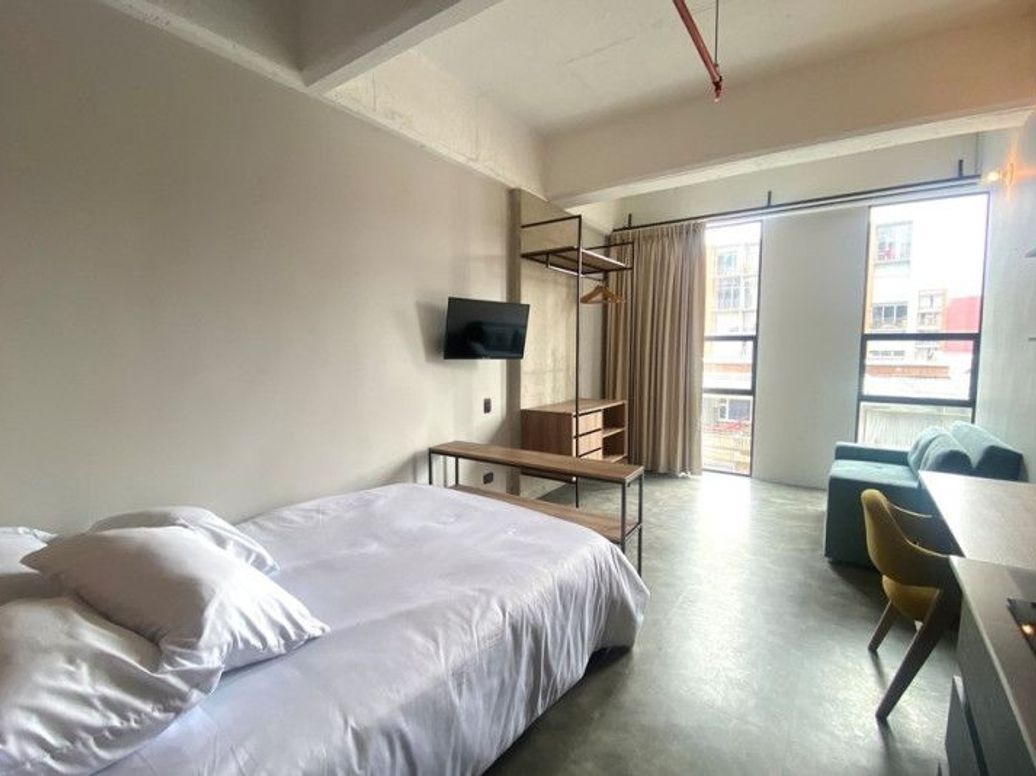 Apartamento de 1 alcoba en venta en Lago Gaitan, Bogotá, 23 m² · foto 2 de 10