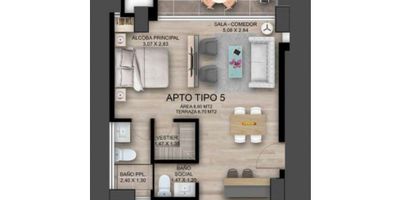 Hermoso apartamento 2 alcobas, en la alcoba principal baño y vestier, baño social y de alcobas, sala - comedor con amplio balcón y hermosa vista, cocina integral, zona de ropas independiente y dos parqueaderos.

Los acabados son de lujo, el apartamento trae lava vajillas, chapa de seguridad y doble ventana, ubicado en exclusivo edificio en sector Expoferias, con oratorio, gimnasio, coworking, sala de juntas, salón social, juegos infantiles, car lobby, 2 ascensores, parqueadero de visitantes y seguridad privada.
