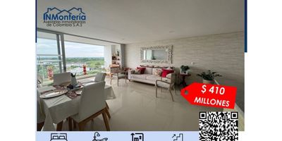 VENTA DE APARTAMENTO EN EL B/ LA CASTELLANA DE MONTERIA

Se vende hermoso apartamento en una zona de alta valorización consta de:


 Sala
 Comedor
 Cocina bien dotada
 Habitación principal con vestier y baño
 Dos habitaciones
 Amplio balcon 
 Baño social
 Habitacion de servicio con baño
 Zona de labores


Ademas el edificio cuenta con:


 Piscina 
 Salon para eventos
 Salon para gimnasio aun no dotado
 Ascensor para ocho personas
 Parqueadero


No te pierdas esta gran oportunidad de adquirir esta propiedad.



INMONTERIA ASESORÍAS INMOBILIARIAS DE COLOMBIA
✅ Si desea recibir información adicional o visitar personalmente esta propiedad puede agendar una visita a las siguientes líneas de atención:
* Línea WhatsApp de ventas ? 3205548556 
* Línea WhatsApp de arriendos ? 323344404

✅ Para ofrecer su inmueble con nosotros puede contactar a las líneas de atención o escribir al siguiente correo electrónico
? inmonteria.inmobiliaria@gmail.com
? www.inmonteriainmobiliaria.com.co ?

? Síguenos en INSTAGRAM y FACEBOOK @inmonteria
https://www.instagram.com/inmonteria/

 
