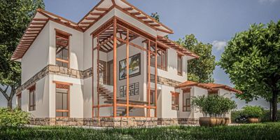 Son 8 hermosas casas de campo 254 m2 en conjunto cerrado en un lote de 28.011m2 , La zona ofrece variedad de actividades al aire libre , caminar, montar bicicleta, cabalgatas, avistamiento de aves, rodeado de montañas, cerca de sitios turísticos .Villa de Leyva se caracteriza por su turismo Cultural, múltiples festivales y buena gastronomía.Lote 2 casa 2