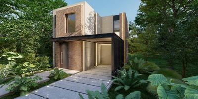 Casa campestre en condominio para VENTA de 2 niveles, PRIMER NIVEL sala comedor, cocina integral, zona de ropas, garaje y cuarto útil, SEGUNDO NIVEL 3 habitaciones (principal con baño y vestier), baño social completo.