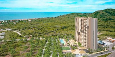Proyecto de apartamentos conformado por una sola torre de 20 pisos y más de 20 zonas comunes. Estará ubicado en Puerto Colombia, el nuevo epicentro de la valorización y el futuro distrito turístico de la región, a solo 15 minutos del sector Buenavista de Barranquilla y a 90 km de Cartagena. Contará con 2 tipos de amplios apartamentos: 76 - 88 y 104 m2, podrás disfrutar de hermosas vistas al mar y paisajes naturales. Y además, disfrutarás de múltiples zonas comunes en nuestro club de Mar. El apartamento cuenta con 2 habitaciones con baño privado, walk-in closet (Hab Ppal), 1 Baño Social, estudio, sala comedor, closet de linos, cocina americana, labores, amplio balcón con punto de gas para BBQ.