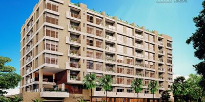 Codigo 18173. Un proyecto de 88 apartamentos con excelentes áreas comunes y los mejores acabados del sector donde podrá disfrutar del diseño y la comodidad de sus espacios. Ubicado en Riomar, sector El Golf, uno de los mejores barrios residenciales de Barranquilla.Zonas comunes: Piscina, gimnasio, zona de yoga, sendero peatonal, parque infantil, teatrino, co-working, zona BBQ, zona para mascotas y teatrino.2 habitaciones con baño privado, principal con walk-in closet, sala-comedor con balcón, cocina abierta, zona de lavandería, baño social, 1 garaje. Deposito.  Hay con vista interior y exterior.