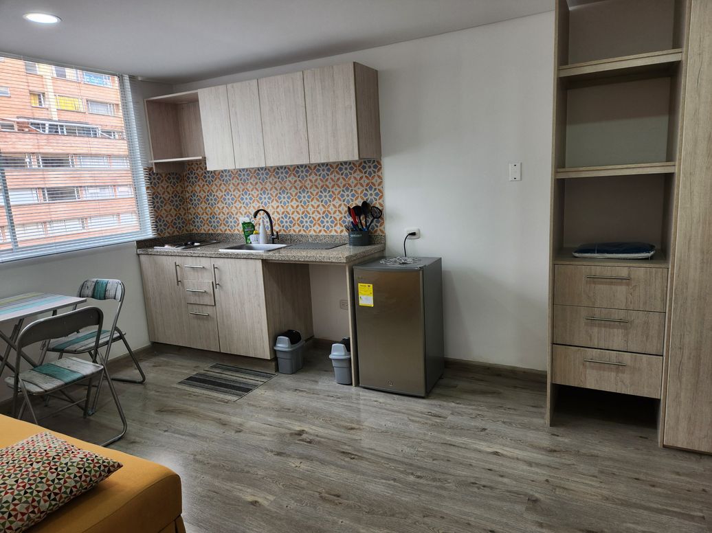 Apartaestudio en venta en La Veracruz, Bogotá, 31 m² · foto 3 de 14