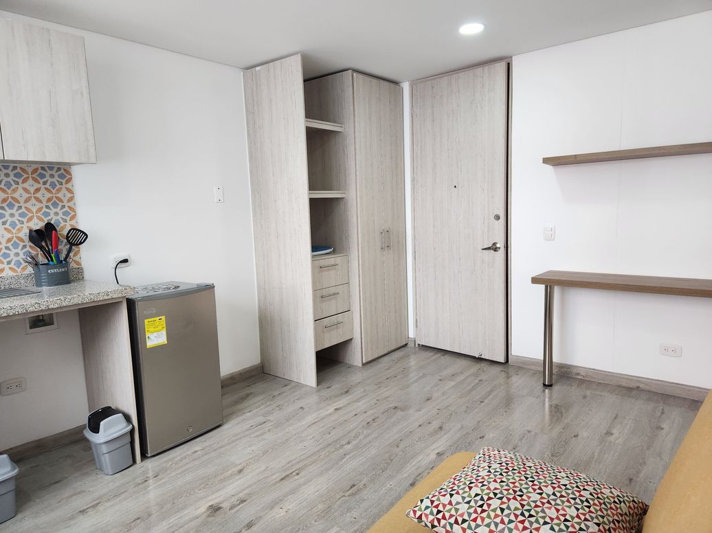 Apartaestudio en venta en La Veracruz, Bogotá, 31 m² · foto 11 de 14