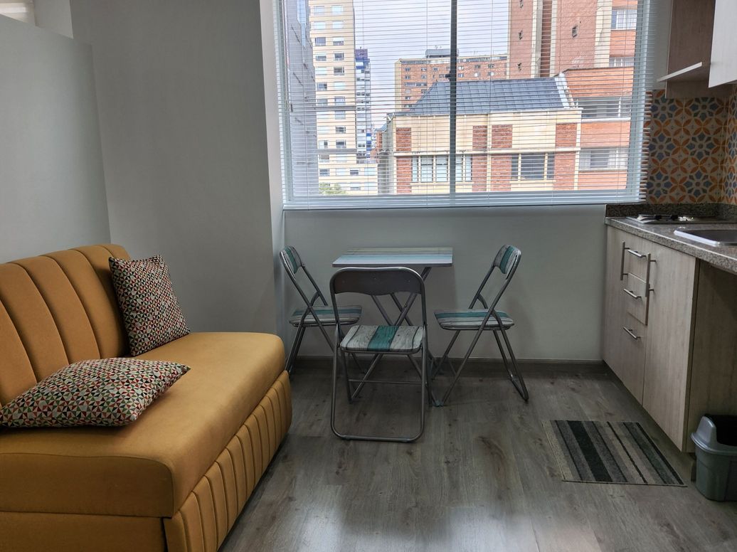 Apartaestudio en venta en La Veracruz, Bogotá, 31 m² · foto 12 de 14