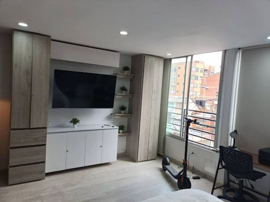 Apartamento de 1 alcoba en venta en Chapinero Central, Bogotá, 48 m² · foto 4 de 10