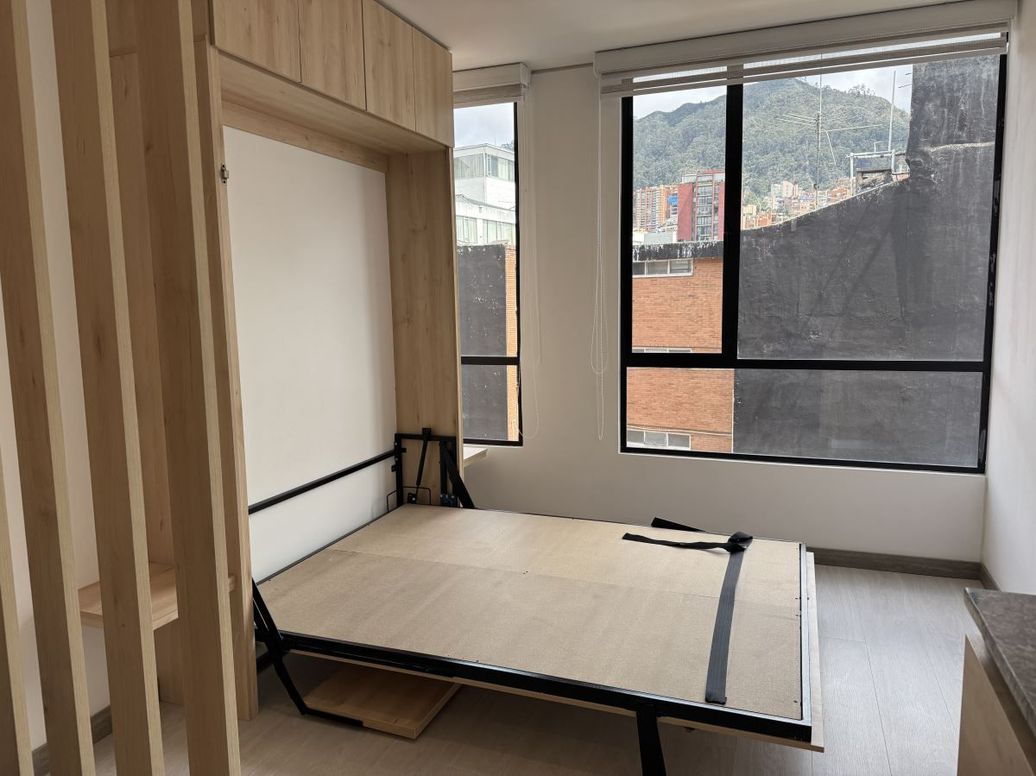 Apartamento de 1 alcoba en venta en Chapinero Central, Bogotá, 21 m² · foto 8 de 13