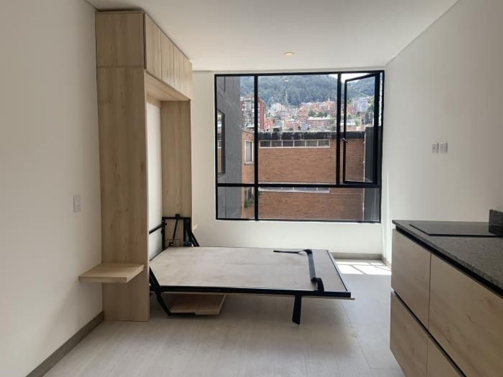 Apartamento de 1 alcoba en venta en Chapinero Central, Bogotá, 21 m² · foto 6 de 13