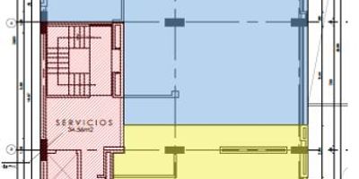 oficina amplia de 223 metros cuenta con recepción dos espacios abiertos amplios, un archivo y cuarto de Rack, batería de baños hombres y mujeres en la parte de afuera,  el edificio cuenta con Ascensor, 7 espacios de parqueaderos para esta oficina, ubicación estratégica, espacios iluminados y ventilados, cuarto de bombas, planta eléctrica, CCTV 24 horas.