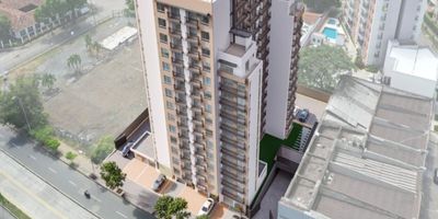 Apartaestudio ubicado en el norte de Cali, Edificio NovaFlora remodelado con acabados de lujo. 
Cuenta con una habitación, sala comedor, balcón, cocina y zona de oficios. 
El Conjuto fue constutuido como mixto, es decir permite uso residencial y uso para rentas cortas. 
La Ermita está a 5,5 km del alojamiento, y Catedral de San Pedro está a 5,8 km. 
El aeropuerto más cercano (Aeropuerto Internacional Alfonso Bonilla Aragón) está a 17 km del alojamiento.