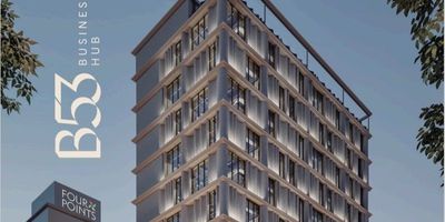 OPORTUNIDAD DE INVERSION! PROYECTO SOBRE PLANO DE OFICINAS EN VENTA, para entrega el 1er semestre del 2027, ubicado sobre la carrera 53 con calle 79, al lado del hotel Four Points By Sheraton. Disponibles sobre plano desde 41M2 se entregarán con diseño industrializado, piso en cemento pulido, con ventanería termoacústica piso a techo, planta eléctrica cobertura total, ascensor privado para uso exclusivo de los propietarios, un parqueadero exclusivo por oficina.  

El centro empresarial tendrá 12 pisos con siete oficinas por piso, ascensor privado para uso exclusivo de los propietarios y ascensores comunales de ultima tecnología, climatización en pasillo de circulación y lobby. Contará con parqueadero de visitantes en el primer piso con acceso directo al lobby, rooftop con zonas verdes y vista panorámica 360 con salas de juntas, comedor,  baños. Servicios prestados por el hotel Four Points By Sheraton.