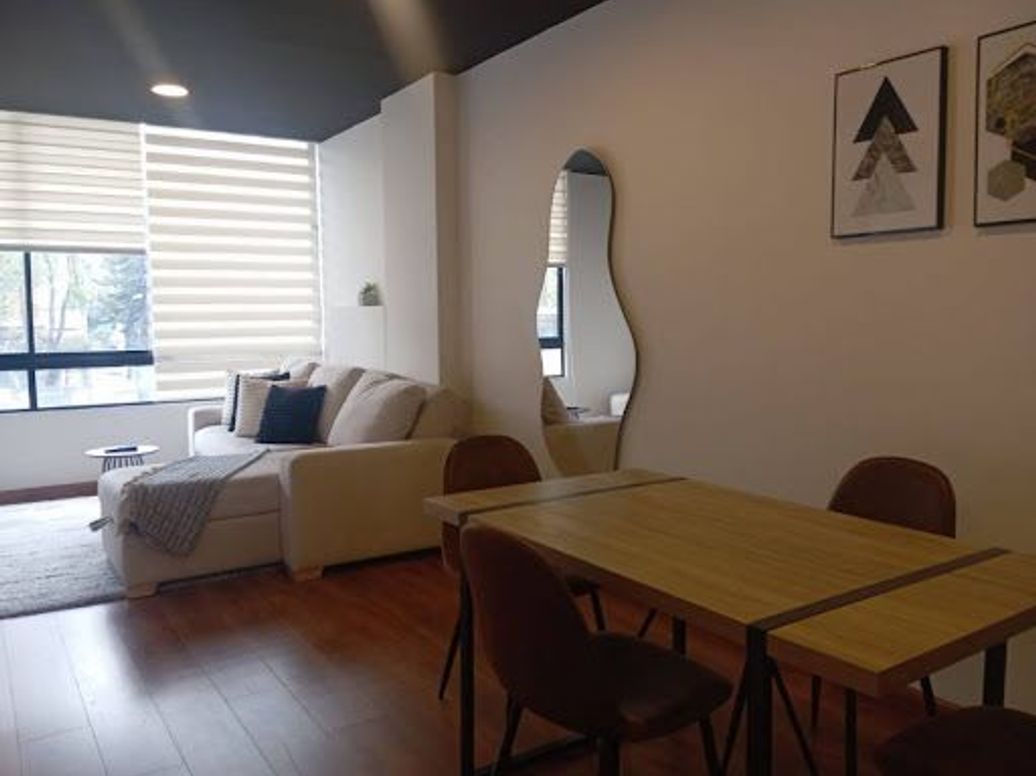 Apartamento de 1 alcoba en venta en Chicó Norte, Bogotá, 49 m² · foto 3 de 12