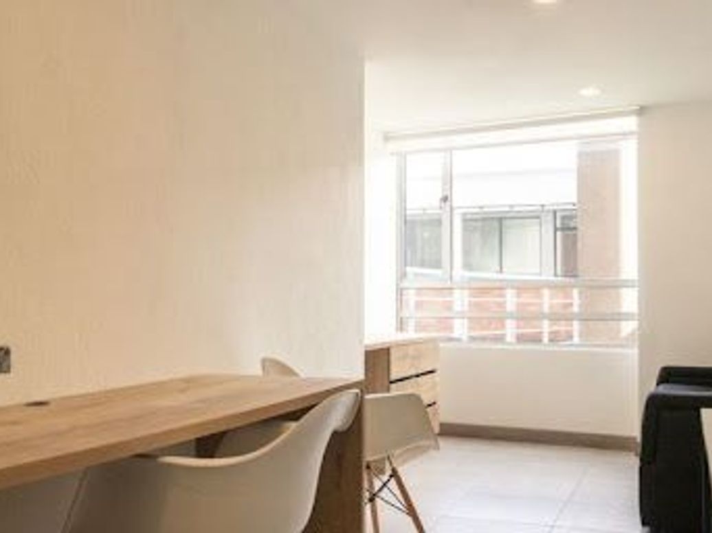 Apartaestudio en venta en Las Aguas, Bogotá, 23 m² · foto 2 de 20