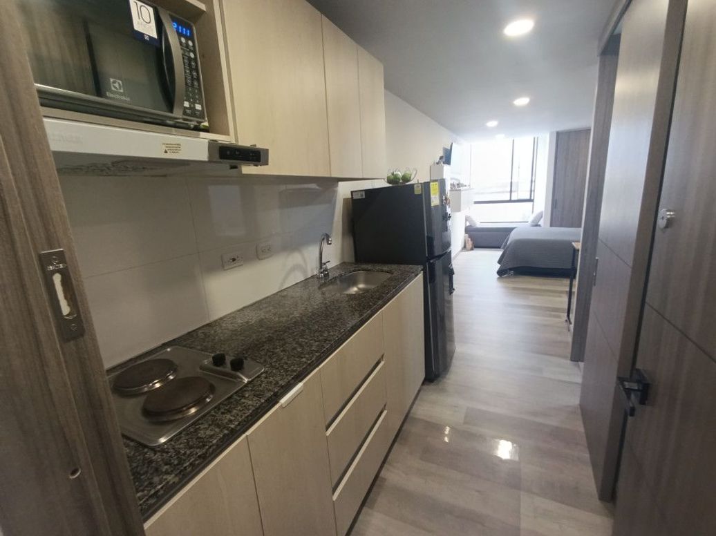 Apartamento de 1 alcoba en venta en Alfonso López, Bogotá, 26 m² · foto 7 de 20