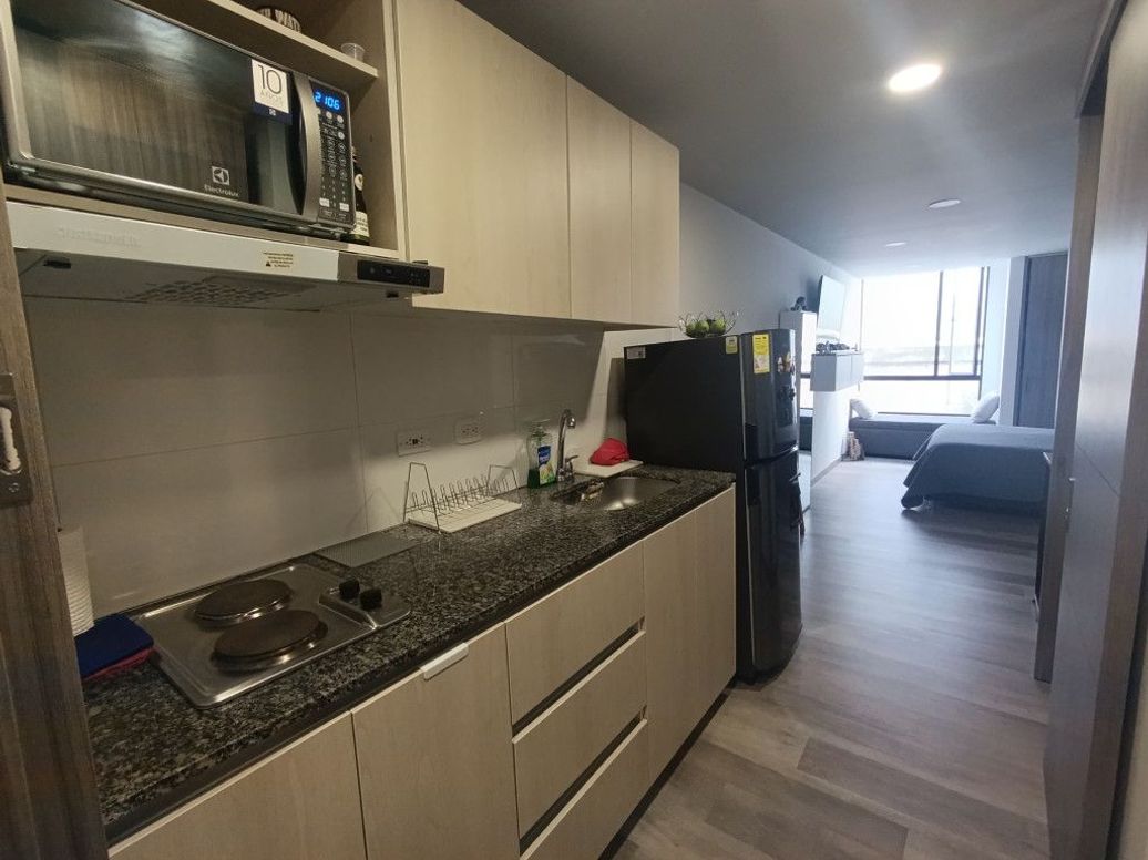 Apartamento de 1 alcoba en venta en Alfonso López, Bogotá, 26 m² · foto 9 de 20