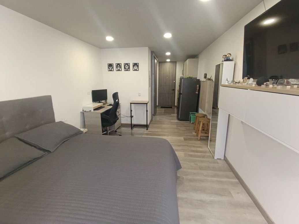 Apartamento de 1 alcoba en venta en Alfonso López, Bogotá, 26 m² · foto 2 de 20