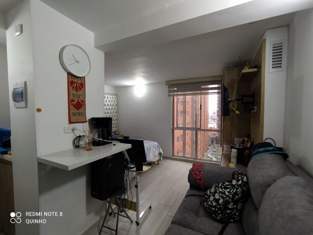 Apartamento de 1 alcoba en venta en Belen, Bogotá, 21 m² · foto 3 de 17