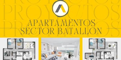 Atos Inmobiliaria te presenta un exclusivo proyecto ubicado a pocos pasos del Batallón. Disfruta de un moderno apartamento con 3 habitaciones, 2 baños, amplia zona social, cocina, zona de ropas y dos opciones de distribución para que elijas la que mejor se adapte a tu estilo de vida. Con 60 m² de área construida y un precio imperdible, esta es tu oportunidad de estrenar el hogar ideal para ti y tu familia. ¡No la dejes pasar! Contáctanos hoy mismo y conoce todos los beneficios que tenemos preparados para ti.