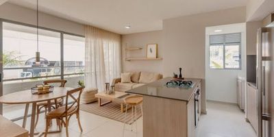 Disfruta de un apartamento tranquilo, fresco, rodeado de arboles y parques lineales con un diseño que brinda iluminación ventilación natural y mayor independencia. Amplios espacios, ya que cuenta con 63.91 m2 y excelente distribución, 2 habitaciones, la principal con baño, vestier, la otra con closet, 1 baño adicional, salón comedor, Balcón, cocina abierta y zona de ropas independiente. FULL acabados, modernos y de buen gusto. Cuenta además con parqueadero cubierto y cuarto útil. Unidad con piscina climatizada para adultos y niños, sauna, turco, gimnasio cubierto y externo, cancha polideportiva, salón de juegos, juegos infantiles, salón social, coworking, zona de mascotas, parqueadero de visitantes y portería 24h. Ubicación estratégica, cerca a centros comerciales, bancos, supermercados, colegios fáciles vías de acceso y transporte público