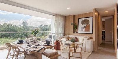 Aprovecha esta oportunidad para vivir en un apartamento moderno, con excelentes comodidades y a la vez estar cerca a la naturaleza. Apartamento para estrenar en uno de los sectores mas exclusivos de Rionegro. Se caracteriza por ser amplio ya que su distribución es excelente: son 64.5m2, con balcón y hermosa vista, 2 habitaciones cada una con closet, la principal con baño y balcón, 1 baños adicional, salón comedor, estudio, cocina integrada al comedor, zona de ropas; cada uno de sus espacios es iluminado y con excelente ventilación; cuenta además con parqueadero cubierto y cuarto útil. Unidad completa: piscina para niños y adultos, piscina de nado, juegos infantiles, salón de juegos jacuzzi, gimnasio, cancha recreativa, zona bbq, salón social, zonas verdes, lago, zona de mascotas, parqueadero de visitantes y portería 24h Su ubicación es estratégica ya que es una zona de alta valorización, silencioso, tranquilo y seguro.