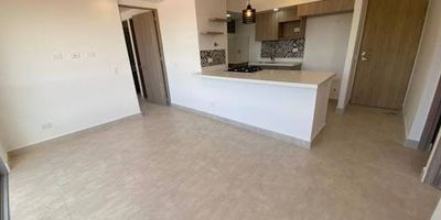 Apartamento en arriendo, de 56 mts, con 2 habitaciones en el sector de barro blanco en Rionegro, están dotadas de Vestier y baño la principal, cuenta además con sala-comedor, cocina integral americana, baño social, zona de ropas, balcón con vista panorámica, parqueadero y cuarto útil muy amplio, está  ubicado en una excelente unidad muy exclusiva, qué esperas para conocerlo, llama ahora