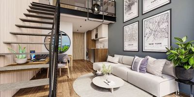 Invierte en un apartaestudio con excelente proyeccion en una de las zonas con mayor valorizacion de Bogota. Proyecto Reserva en etapa sobre planos con fecha estimada de entrega en marzo de dos mil veintisiete. Ubicado a pocos metros de la Embajada de Estados Unidos Corferias y el Parque Simon Bolivar. El apartaestudio cuenta con cocina tipo americana baño terminado y se entrega con todos los acabados. Espacio de doble altura con posibilidad de construir mezanine no incluido en el precio final. Estara frente al trazado del futuro tren de cercanias un sistema electrico y sostenible que conectara con el centro de la ciudad y municipios cercanos. Excelente opcion para vivir rentar o invertir en una zona en desarrollo con alto potencial. Aprovecha esta oportunidad de adquirir vivienda nueva en una ubicacion privilegiada con proyeccion urbana conectividad y comodidad

