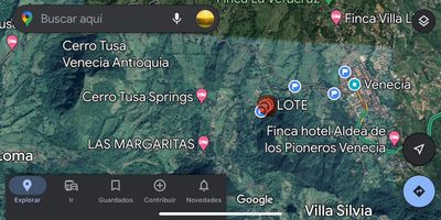 LOTE CAMPESTRE EN VENECIA ANTIOQUIA VEREDA EL VENTIADERO

Ideal para  construír casa campestre y cultivar 
 Acueducto veredal con su respectivo contador de agua, permiso aprovechamiento de agua legalizado con Corantioquia. Con obra de captación y ducto nuevo hasta la parte baja del lote. 3. ?concepto técnico positivo para conexión eléctrica
UBICACION: Estrategica, cerca al pueblo y al ecoparqueu La Italia
Comodidades interior
Coopropiedad

Area total	18,386 M2.