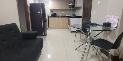 Se vende Hermoso apartaestudio en el Oeste de Cali DESCRIPCION: El apartaestudio cuenta con una distribución ideal: 1 alcoba, sala-comedor, cocina integral, con zona de lavado, balcón y un closet El conjunto ofrece zonas comunes ideales para toda la familia: Piscinas para niños y adultos Zonas verdes y espacios al aire libre Juegos infantiles, gimnasio, bicicletero y parqueadero.