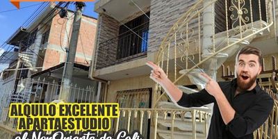 ALQUILO EXCELENTE APARTAESTUDIO EN BARRIO LAS CEIBAS AL NORORIENTE DE CALI. Carrera 7M1 No. 63-115 Ap 202. COD. 2184. ¡Tu espacio ideal te espera! Te presentamos un excelente apartaestudio de dos plantas en alquiler, ubicado en el vibrante barrio Las Ceibas, al nororiente de Cali. Un lugar diseñado para ofrecerte un estilo de vida práctico y acogedor en una ubicación privilegiada. Apartaestudio de dos plantas. Cerca de vía principal. Cerca de colegios, supermercados y centros comerciales. Consta de salacomedor, alcoba con closet y baño, cocina a gas, zona de oficios, parqueadero moto en antejardin. No mascotas. ¿Listo para conocer tu próximo hogar? ¡Contáctanos hoy mismo para agendar tu visita! $600.000. Telfs. 602 8960448, 3157057741, 3157060487.