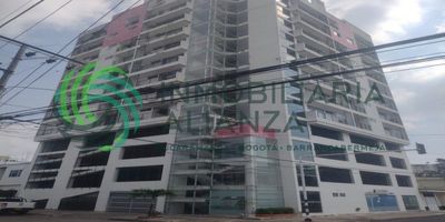 Se vende Apartaestudio en el edificio Barvento ubicado en barrio Colombia, de la ciudad de Barrancabermeja. Libre de todo concepto. Ubicado en el piso 6 del edificio, con un área de 30,13 tipo Loft,  Consta de  una alcoba, un baño, cocina integral y balcón. Portería 24 horas, parqueadero para vehículo.