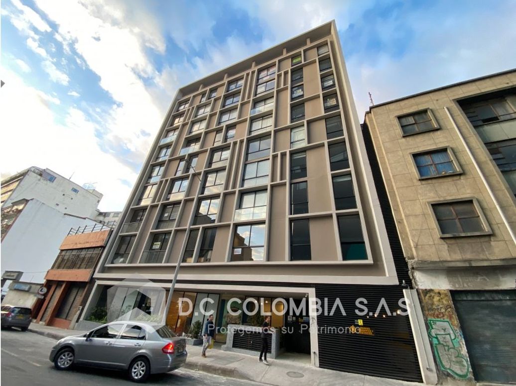 Apartaestudio en arriendo en Las Nieves, Bogotá, 22 m² · foto 2 de 20