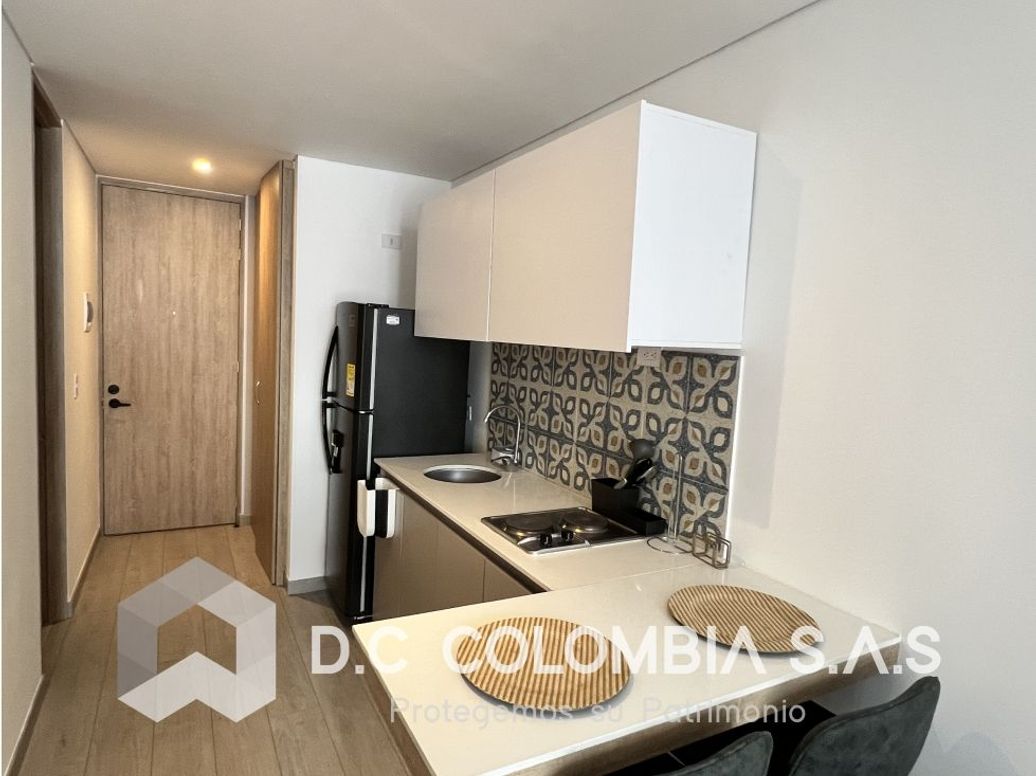 Apartaestudio en arriendo en Las Nieves, Bogotá, 22 m² · foto 14 de 20