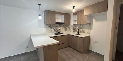 Se vende hermoso apartamento en la Ceja, Antioquia, cuenta con 2 habitaciones, 2 baños, sala-comedor, cocina y zona ropas, primer nivel, excelente ubicacion.
