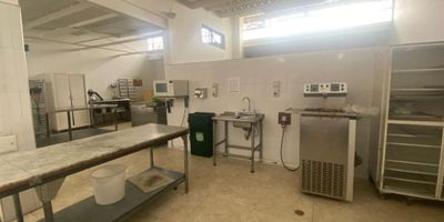 VC-  Bodega Industrial en Venta – Ideal para Panadería o Empresa de Alimentos 

Ubicación estratégica, Lista para operar ,Alta especificación técnica

¿Buscas una bodega diseñada especialmente para procesos alimentarios? ¡Esta es tu oportunidad!

 Características principales:
 Infraestructura especializada para alimentos:
Diseñada especialmente para panadería o producción alimentaria.
Piso de alto impacto:
Resistente a maquinaria pesada y tráfico constante.
Triple altura:
Espacio amplio para almacenamiento vertical o instalación de hornos industriales.
Instalaciones listas para operar:
Luz trifásica
Suministro de gas de alto consumo
Sistema de agua con separación de residuos
Áreas administrativas completas:
Recepción
Oficinas privadas
Sala de juntas
Ideal para:
Empresas de panificación, repostería industrial, distribución de alimentos, centros de producción y más.
Contáctanos hoy mismo para más información o agendar una visita.