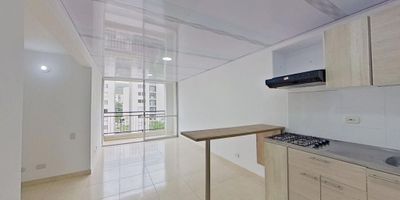VENTA: apartamento en ciudad guabinas piso 6. cuenta con sala, comedor, cocina integral tipo americano, baño social completo, balcon, zona de ropas, estudio, dos habitaciones la principal con baño y vestier. zonas comunes con piscina para adultos y niños, salon social, zona infantil, zonas verdes. INFO: 3112405041 JOHN JAIRO MONTOYA