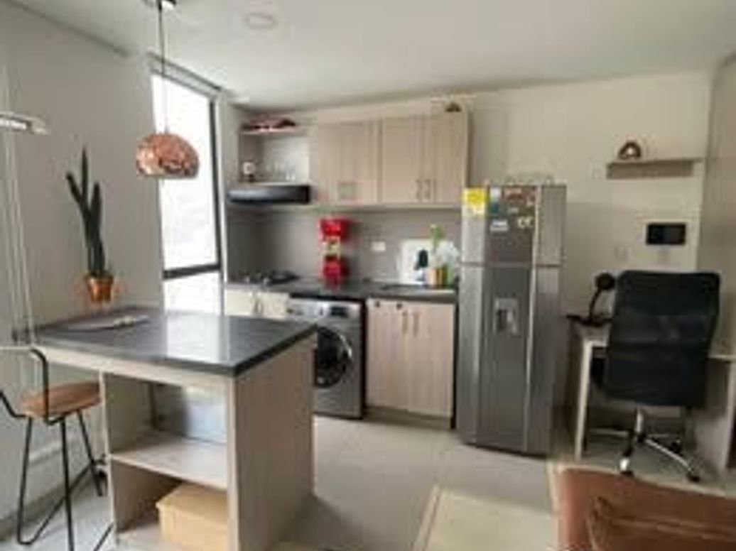 Apartaestudio en venta en El Rosario, Bogotá, 27 m² · foto 2 de 7