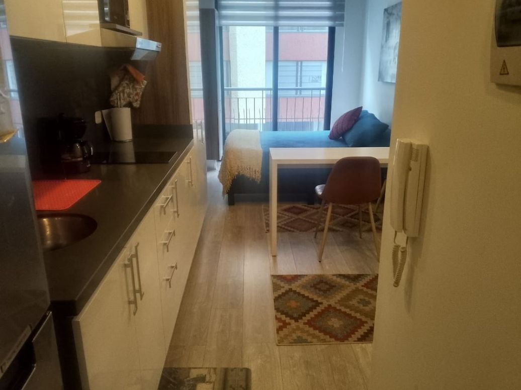Apartamento de 1 alcoba en venta en Chapinero Norte, Bogotá, 21 m² · foto 3 de 20