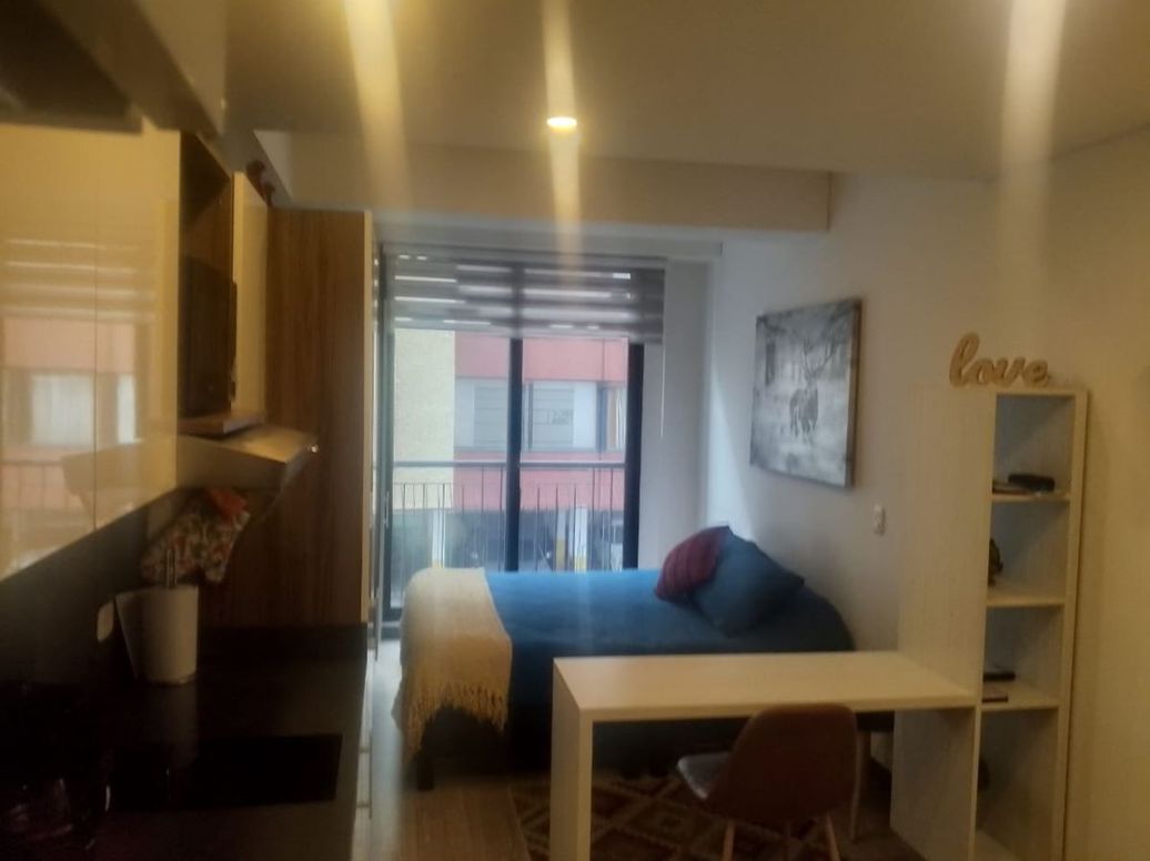 Apartamento de 1 alcoba en venta en Chapinero Norte, Bogotá, 21 m² · foto 9 de 20