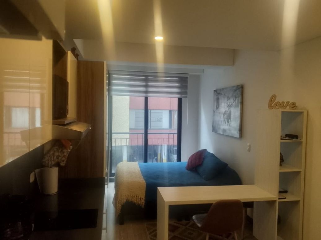 Apartamento de 1 alcoba en venta en Chapinero Norte, Bogotá, 21 m² · foto 10 de 20