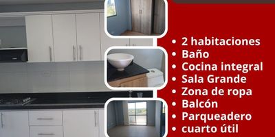 Este apartamento para estrenar de 51 m² en AIRES DE ALCARAVANES es una excelente opción de arriendo en Marinilla, Antioquia. Ubicado en el barrio Belén, ofrece 2 habitaciones, 1 baño y 1 parqueadero. El canon de arriendo es de $1.600.000. Para conocer este apartamento en arriendo en Marinilla, contáctenos vía WhatsApp o consulte los teléfonos disponibles.